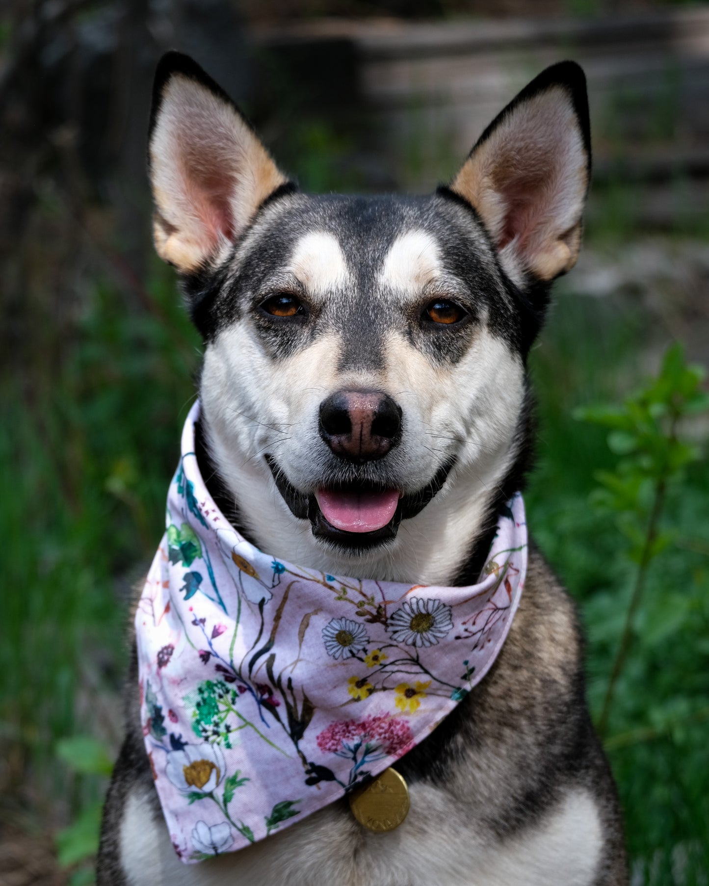 Wild Garden Reversible Bandana