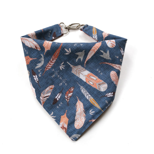 Feather Sunburst Reversible Bandana