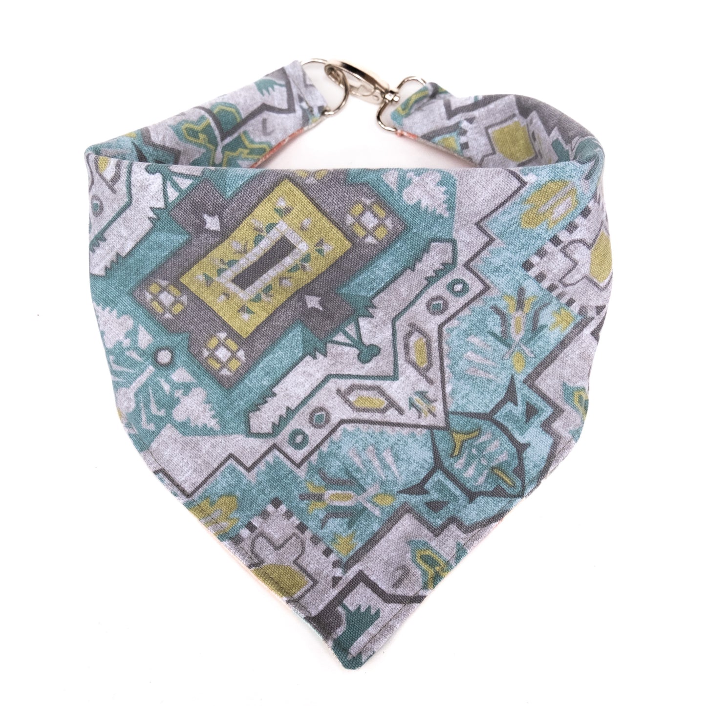 Aztec Geo Reversible Bandana - Clip On