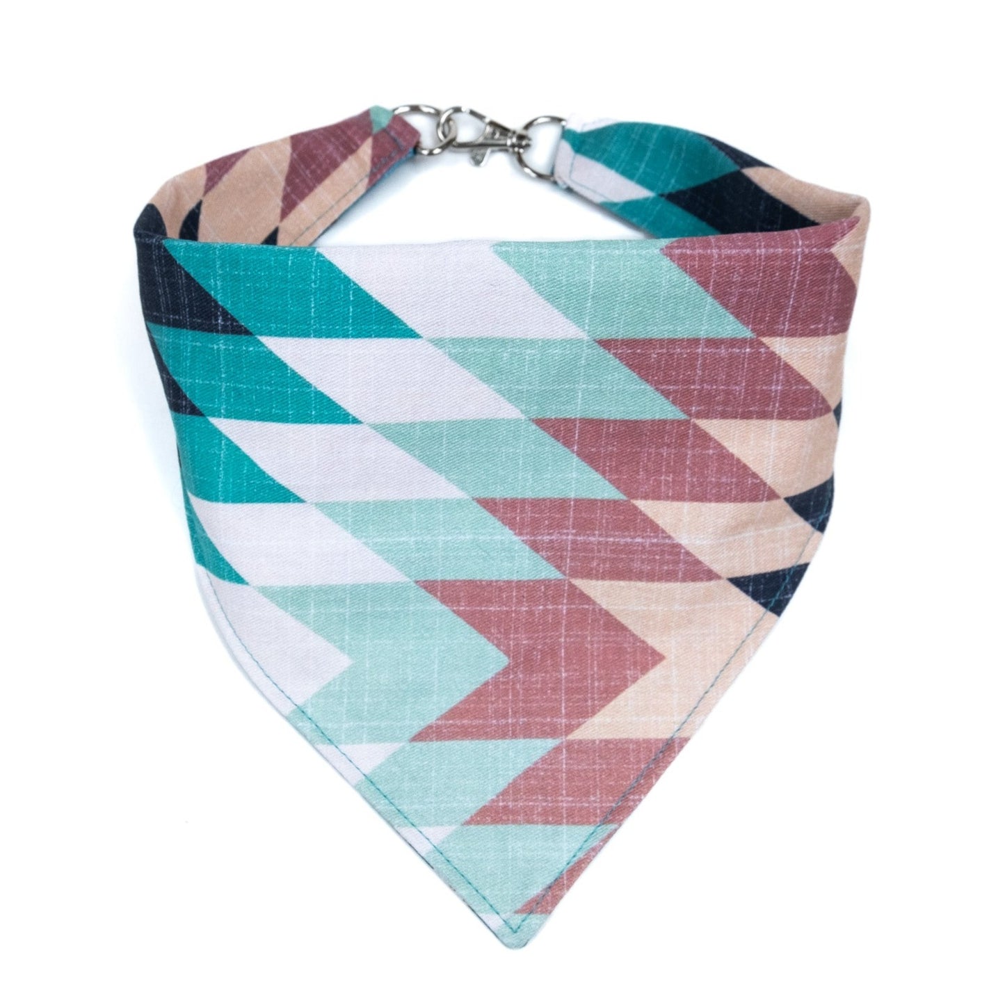 Aztec Feather Reversible Bandana - Clip On