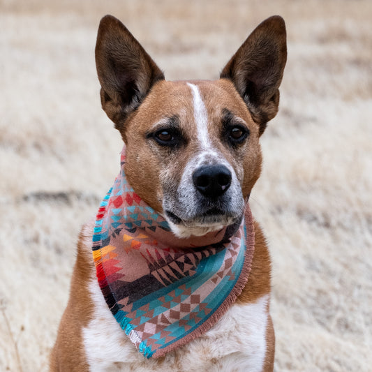 Prairie Flannel Bandana - Clip On