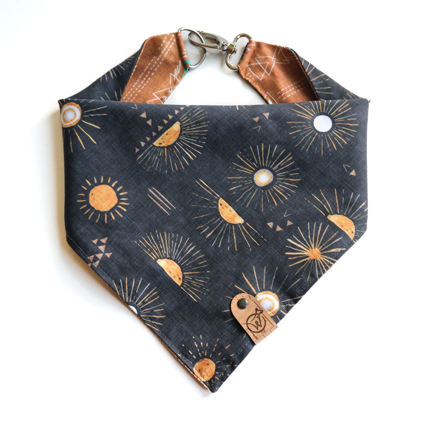 Black Suns Reversible Bandana