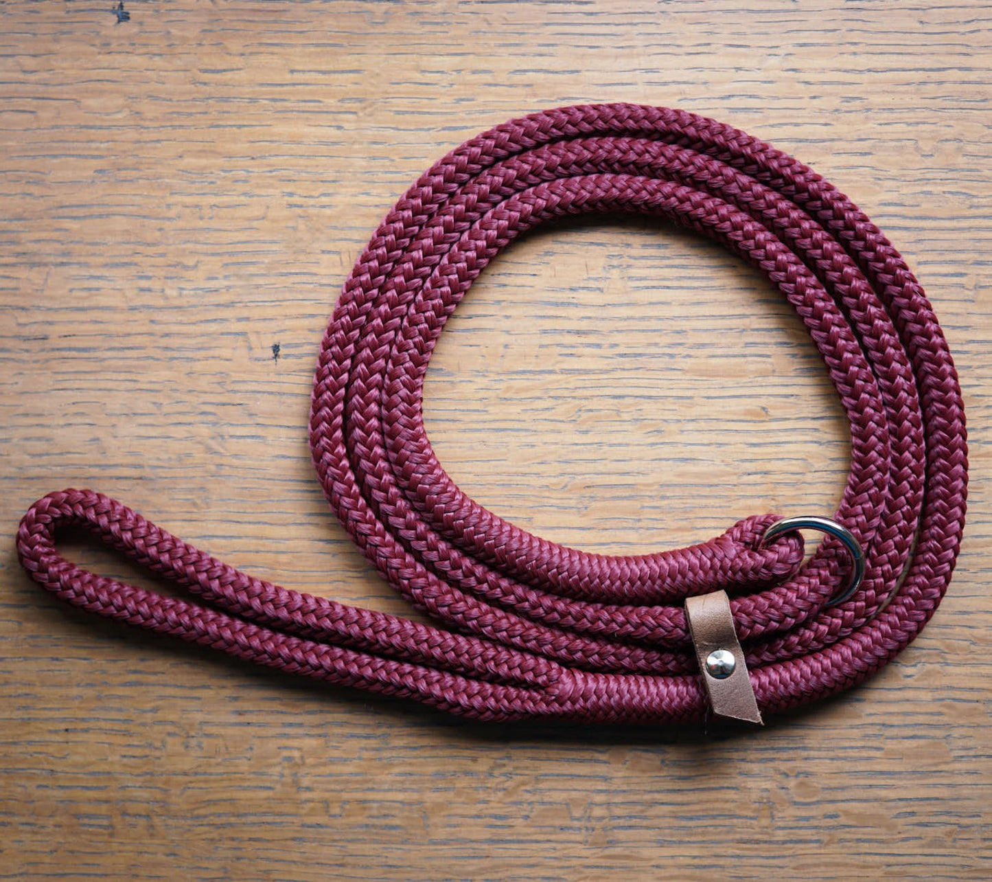 The Walk Afield-Dog Leash-Red Wine-[curren_alte_text]-WanderDog Designs