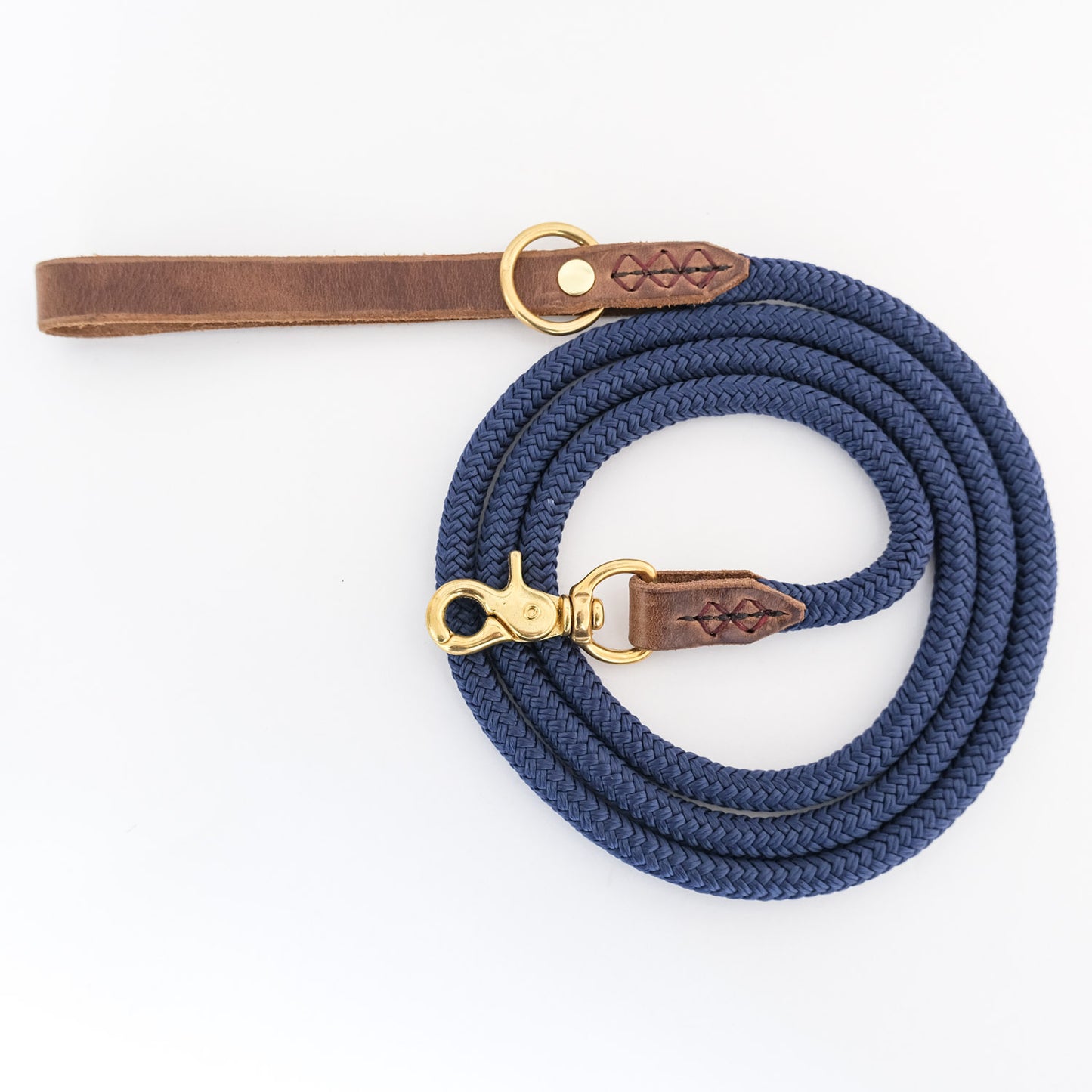 The Daily Adventure-Dog Leash-Ocean Blue-[curren_alte_text]-WanderDog Designs