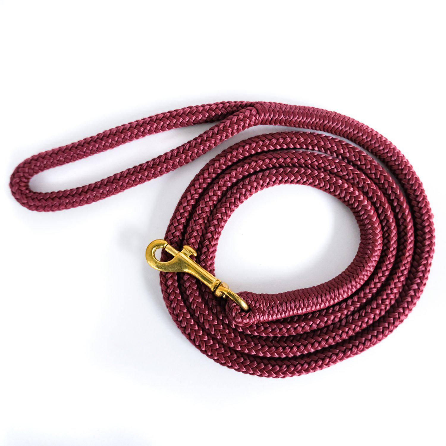 The Daily Wander-Dog Leash-Red Wine-[curren_alte_text]-WanderDog Designs