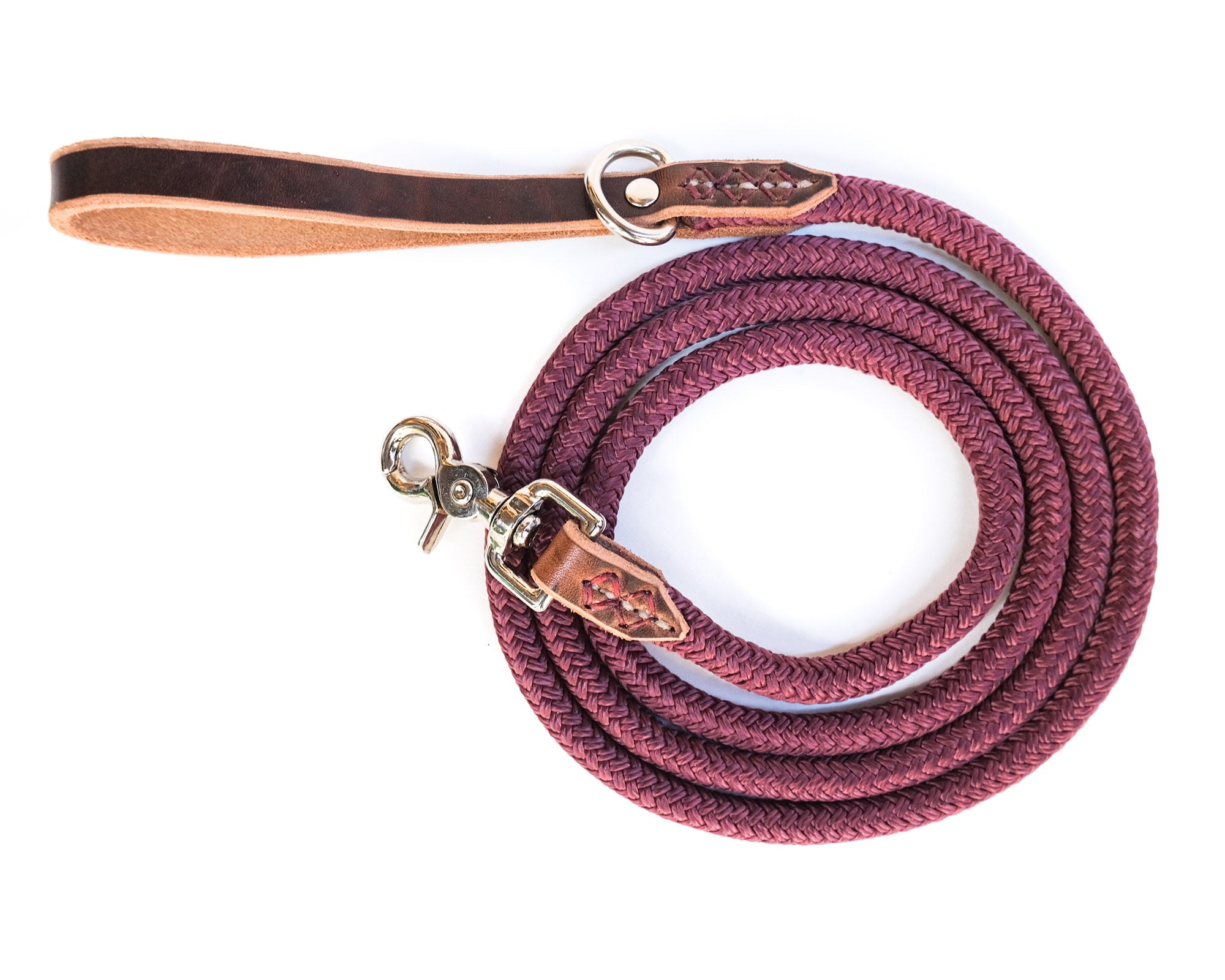 High quality outlet leather dog leash